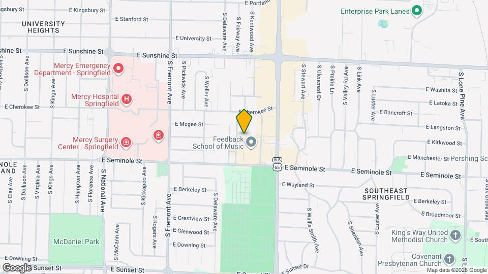 2065 S Kentwood Ave Map and Location Details