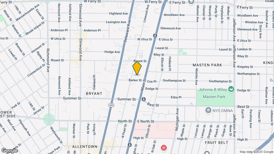 Nickel City Lofts Mapa y Detalles de la Ubicación