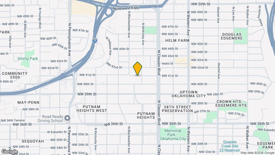 1512 NW 41st St Map and Location Details