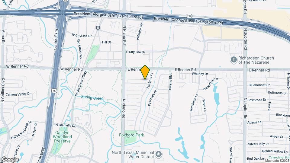 1435 Broadmoor Dr Map and Location Details