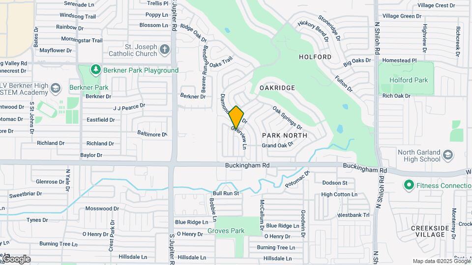 2203 Overview Ln Map and Location Details