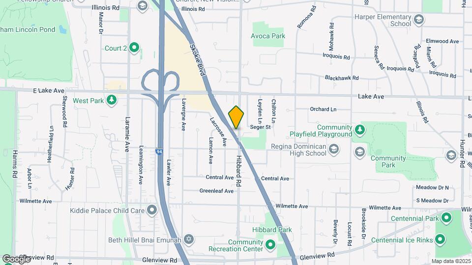 725 Hibbard Rd Mapa y Detalles de la Ubicación