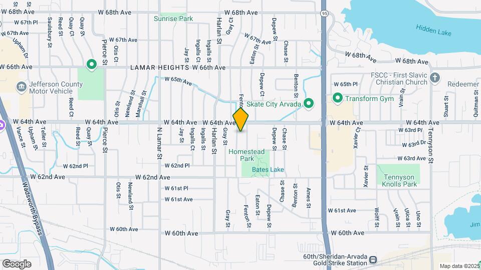 6346 Fenton St Mapa y Detalles de la Ubicación