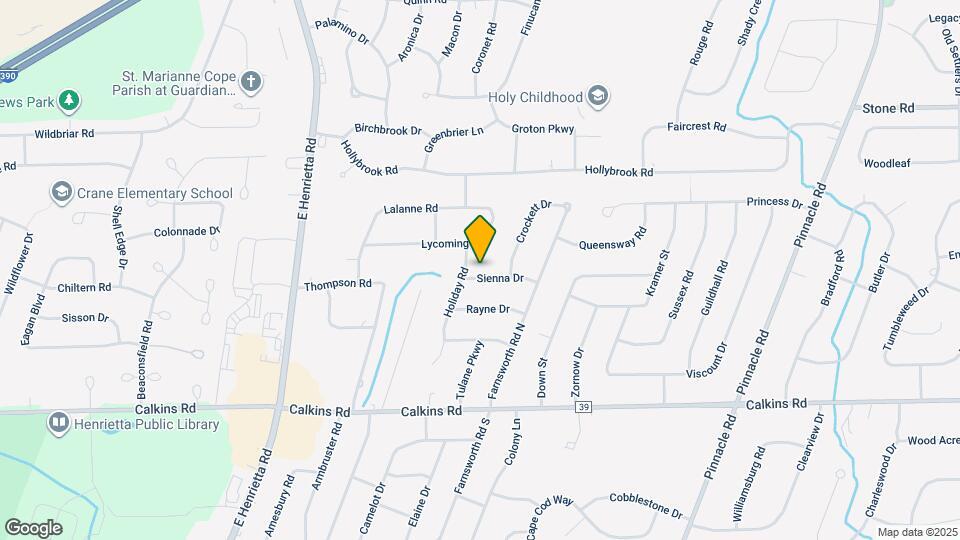 46 Sienna Dr Map and Location Details