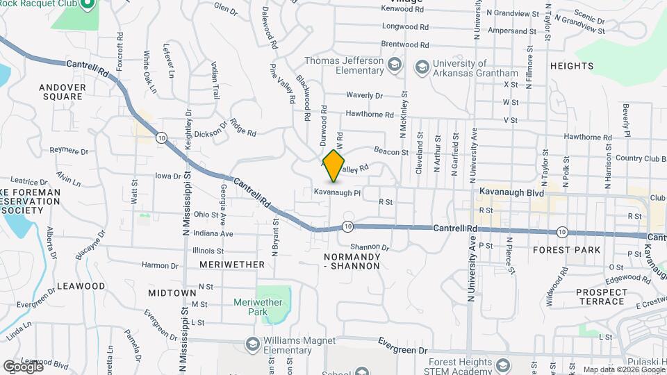 6700 Kavanaugh Pl Map and Location Details
