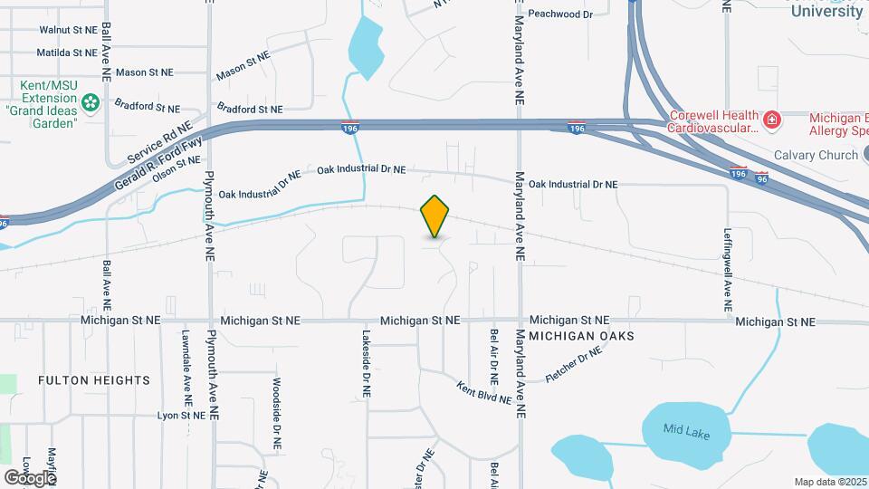 521 Somerset Dr NE Map and Location Details