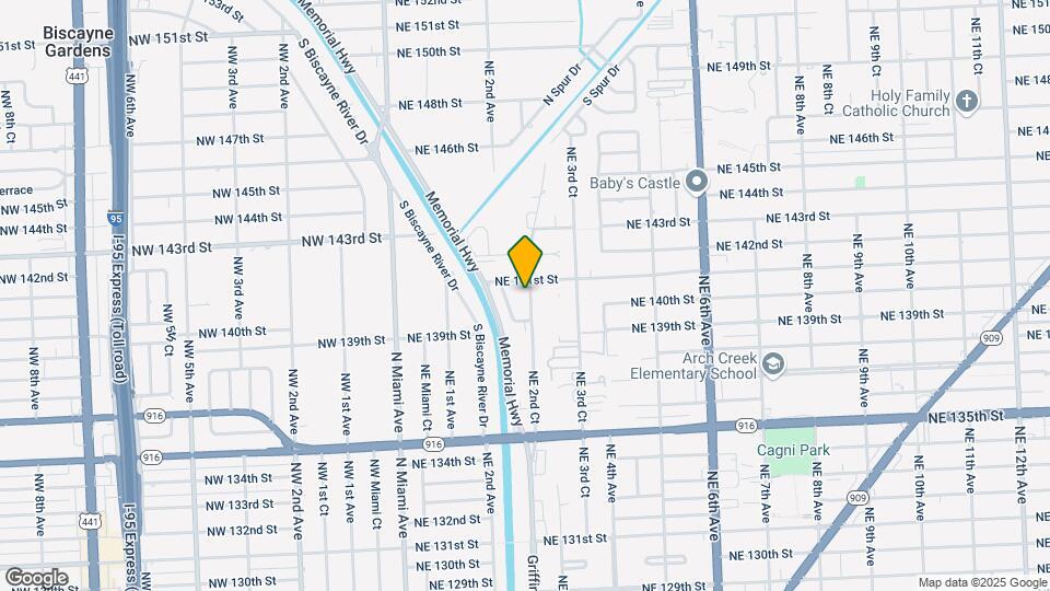 14002 NE 2nd Ct Map and Location Details