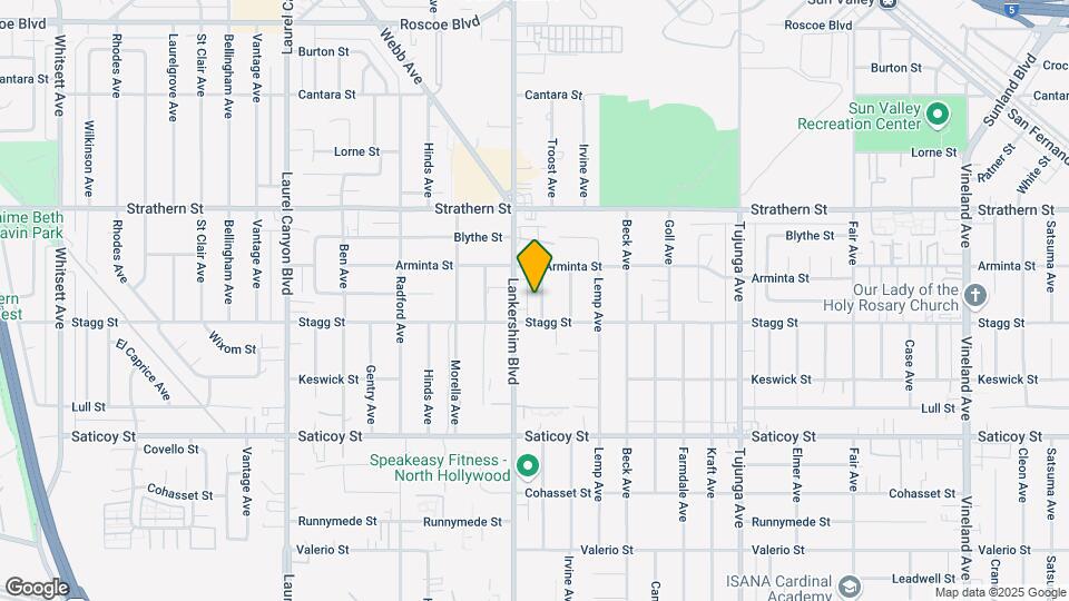 7825 Troost Ave, Unit B Map and Location Details