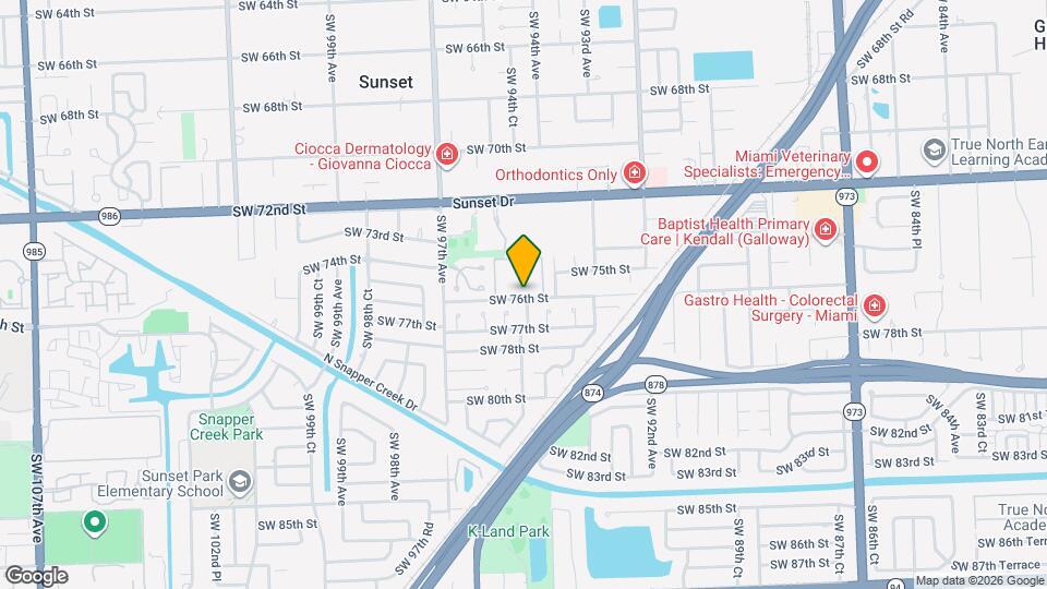 9483 SW 76th St, Unit N-04 Map and Location Details