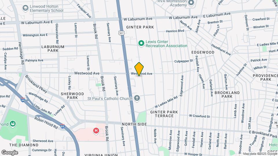 3216 Hawthorne Ave Map and Location Details