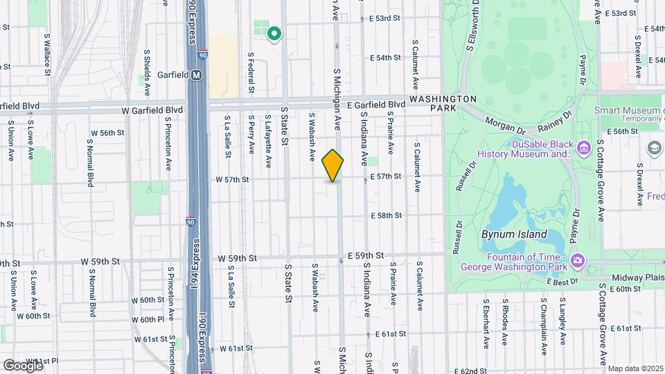 5710 S Michigan Ave Map and Location Details