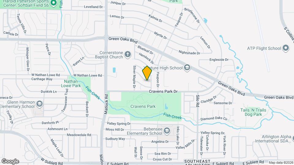 312 Ironbark Dr Map and Location Details