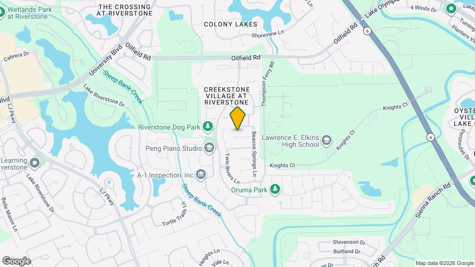 3906 Orchard Springs Ct Map and Location Details