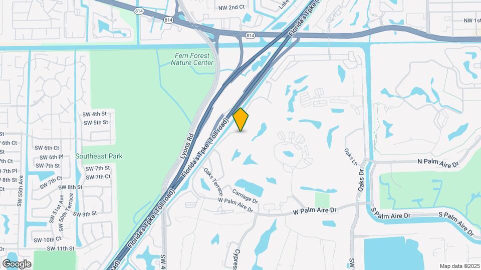 652 W Palm Aire Dr Map and Location Details