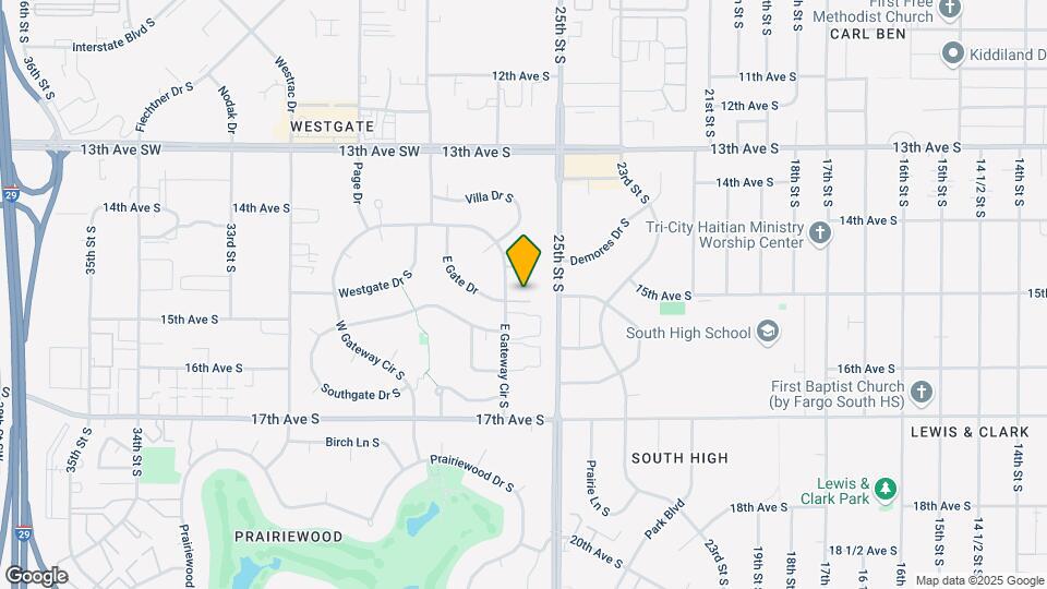 Prairie View Apartments Map and Location Details