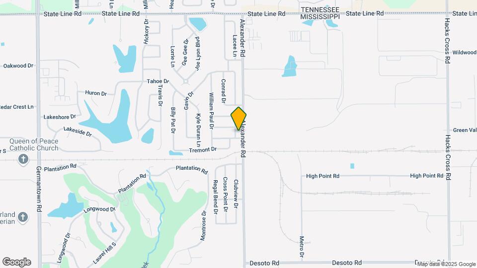 9000 Savannah Ridge Dr Map and Location Details