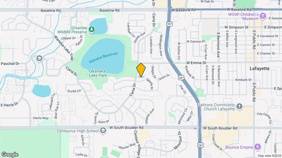 990 Sparta Dr Map and Location Details