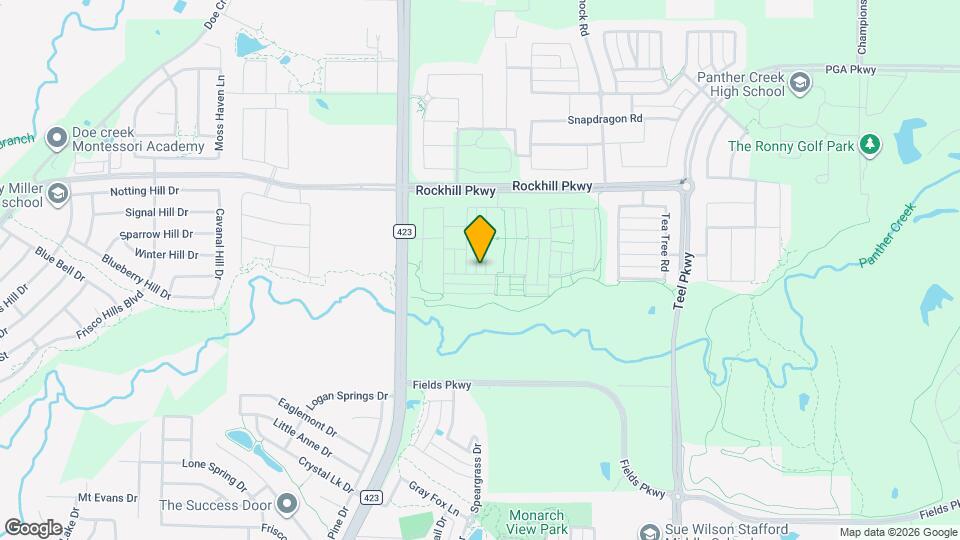 15603 Palmwood Rd Map and Location Details