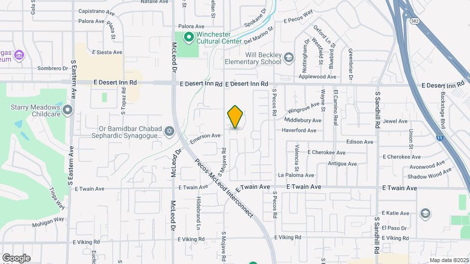 3251 Dawnflower St Map and Location Details