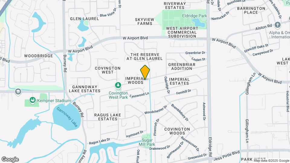 13811 Greenway Dr Map and Location Details
