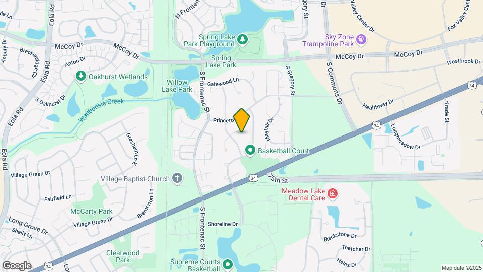 3615 Fairfax Ct E Map and Location Details