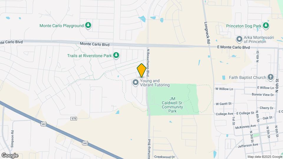 1111 Mercury Dr Map and Location Details