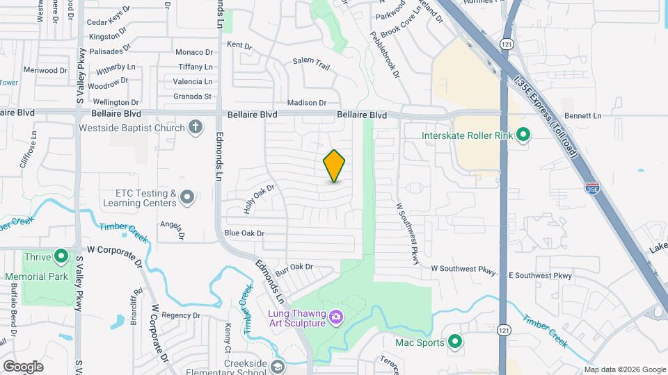 717 Holly Oak Dr Mapa y Detalles de la Ubicación
