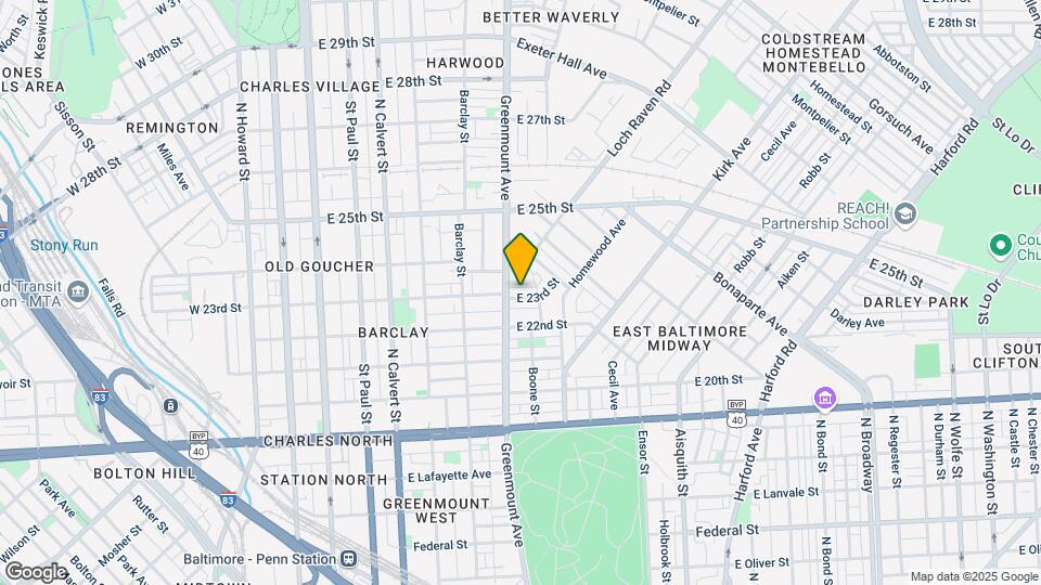 518 E 23rd St Map and Location Details