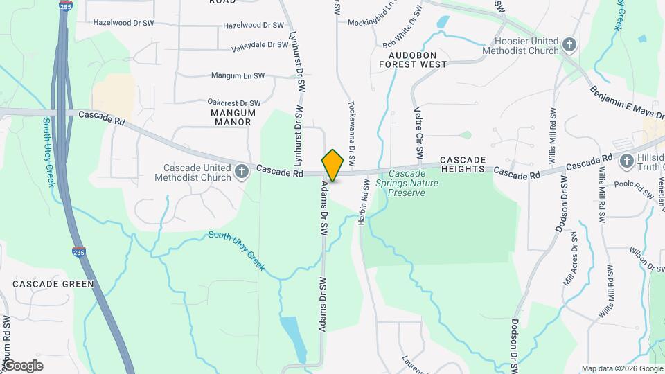 1330 Adams Dr SW Map and Location Details