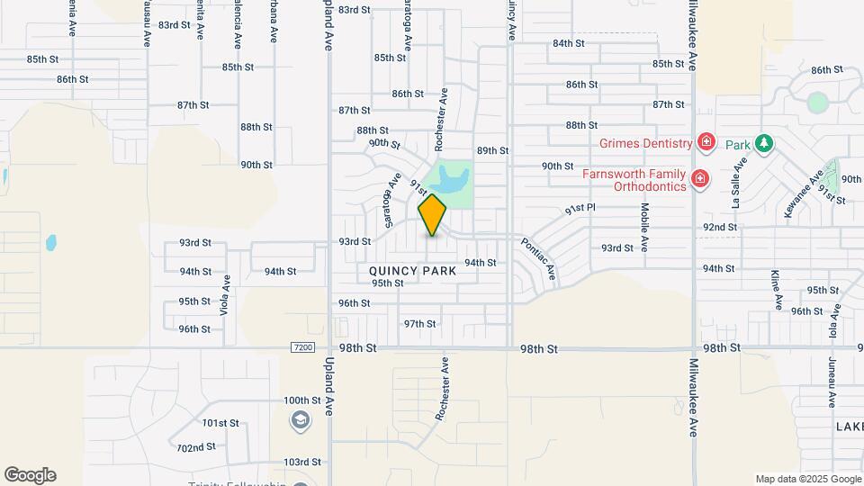 9311 Rochester Ave Map and Location Details