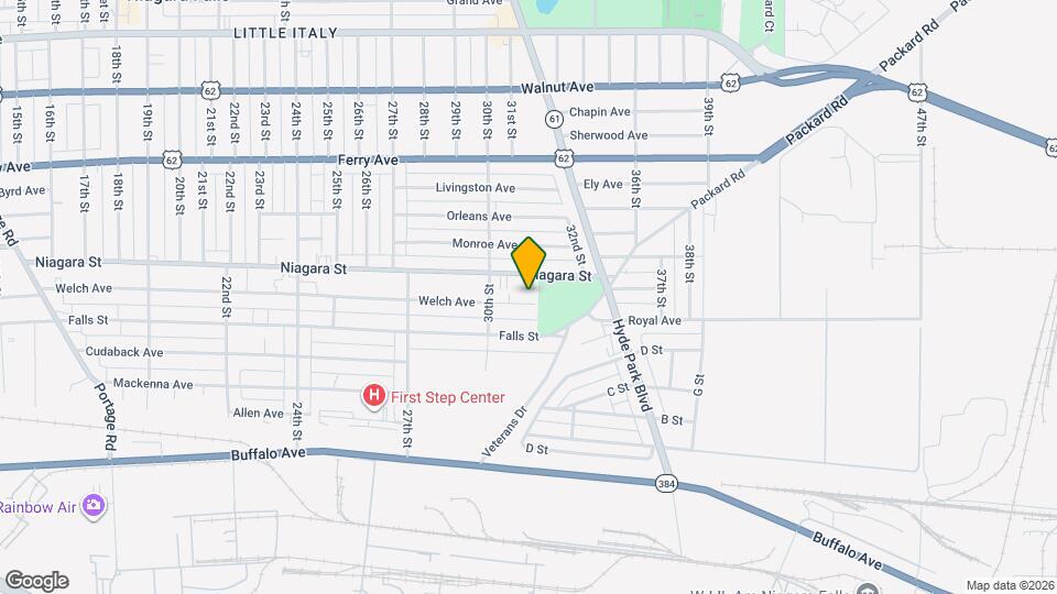 3036 Welch Ave Map and Location Details