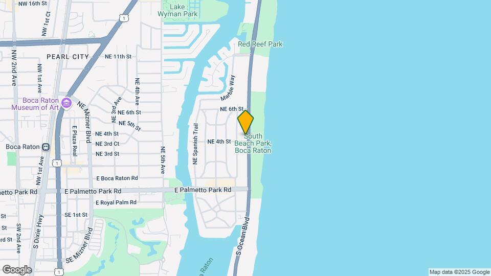 425 N Ocean Blvd Mapa y Detalles de la Ubicación