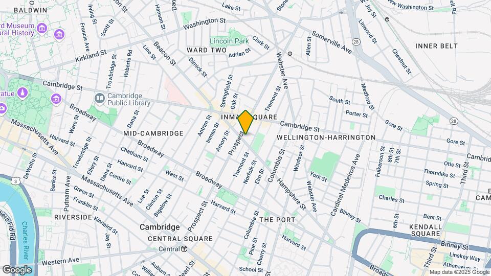 171 Hampshire St, Unit 2 Mapa y Detalles de la Ubicación