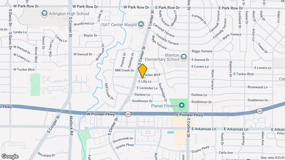 409 E Lilly Ln Map and Location Details