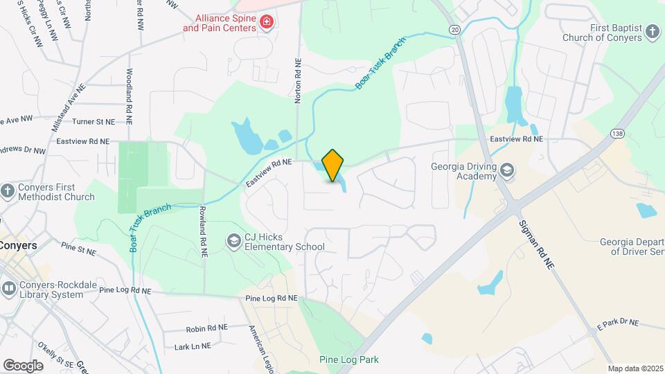 1513 Melody Ridge Ct NE Mapa y Detalles de la Ubicación