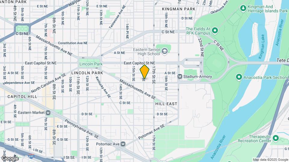 1600 Independence Ave SE Map and Location Details