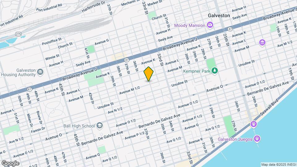 1325 35th St-Unit -2 Map and Location Details