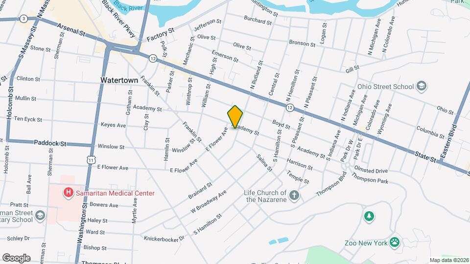 304 S Rutland St Map and Location Details