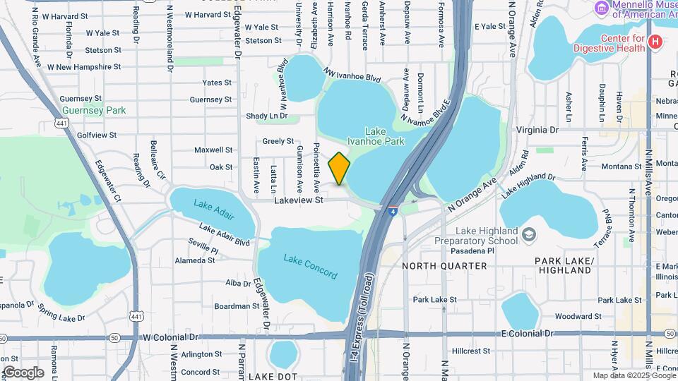 1110 W Ivanhoe Blvd Map and Location Details