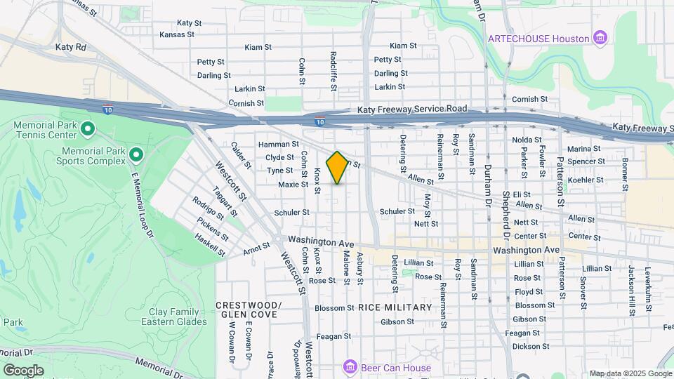 1408 Birdsall St Map and Location Details