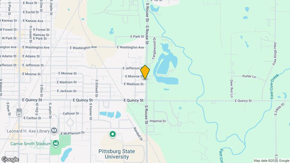 1012 S Rouse St Map and Location Details