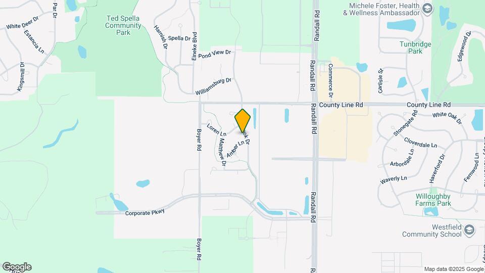 1554 Millbrook Dr Map and Location Details