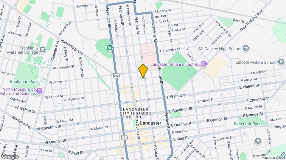 420 N Duke St, Unit 420 N Duke St Map and Location Details