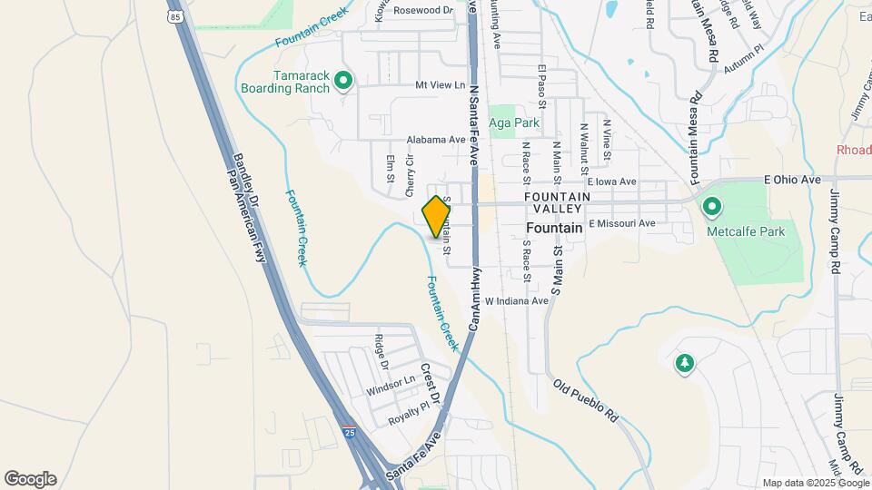 217 S Fountain St Map and Location Details