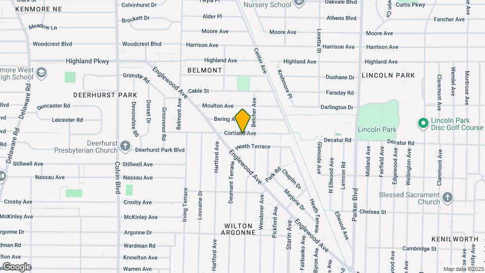 179 Cortland Ave Map and Location Details