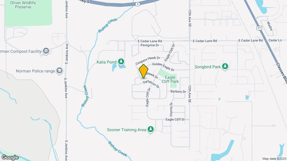 621 Gyrfalcon Dr Map and Location Details