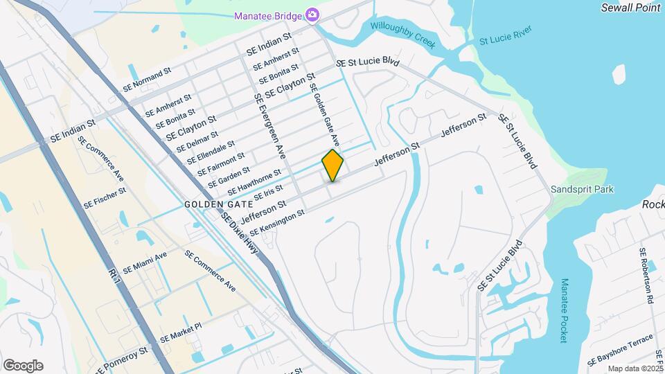 Golden Gate Triplex (Investment) Map and Location Details
