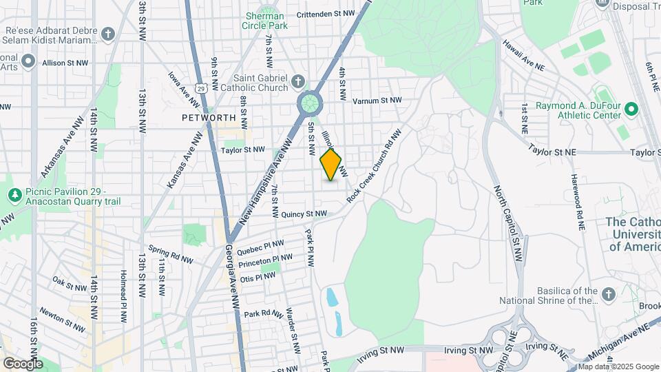 417 Randolph St NW Map and Location Details