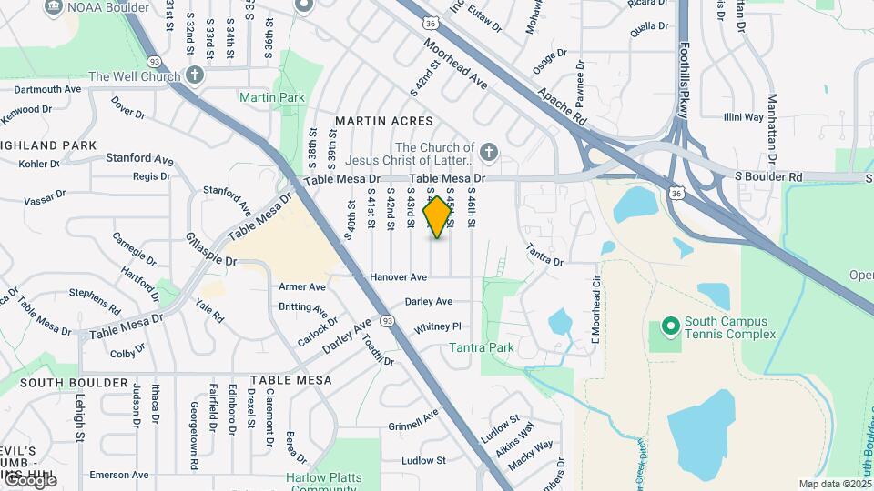 710 S 44th St Map and Location Details