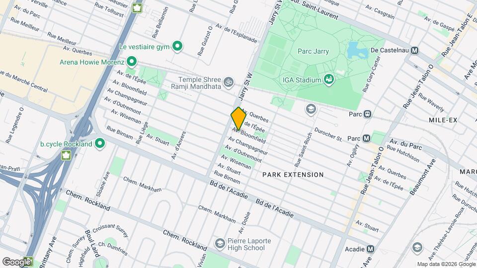 8022-8028 Bloomfield Ave Map and Location Details